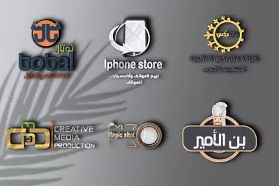 مجموعة متنوعة من الشعارات