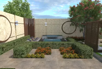 ديكور وتصميم بصورة احترافية للمناظر الطبيعية بالمنازل