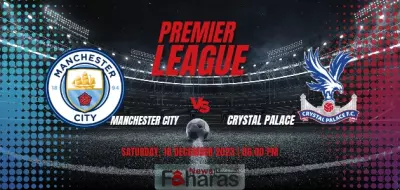 مباراة مانشستر سيتي وكريستال بالاس