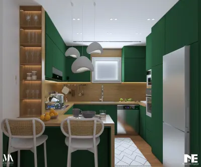 تصميم داخلى لمطبخ عصري
