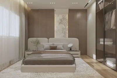 تصميم داخلى لغرفة نوم