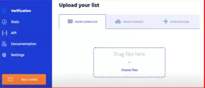 عمل فلتر لكل الايميلات لمسح الايميلات الوهميه