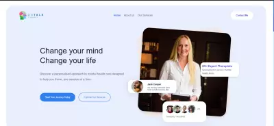 goTalkTherapy موقع للصحة النفسية