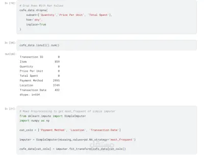 تنظيف البيانات باستخدام Python