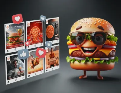 حملة إعلانية متكاملة لمطعم فود كينج