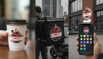 بناء هوية بصرية قوية تساعد الشركة على الظهور بشكل احترافي في سوق خدمات التوصيل، وتعزز ثقة العملاء وسهولة تذكر البراند.