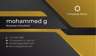 Official business card