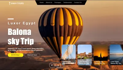 landing page