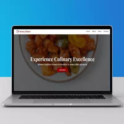 إنشاء موقع احترافي بـ HTML / CSS / JavaScript سريع ومتجاوب مع جميع الأجهزة