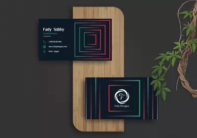 تصميم كروت شخصية Business Card ( بطاقات اعمال )