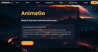 AnimeGo مصمم ليكون منصة أنمي متكاملة، وليس مجرد صفحة عرض بسيطة.