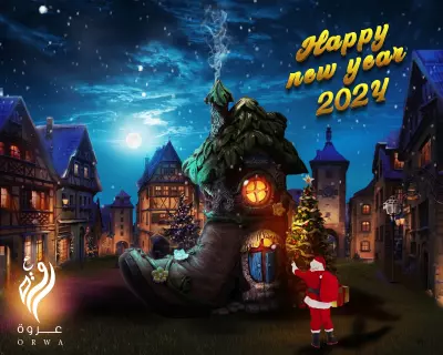 تصميم سوشال ميديا رأس السنة