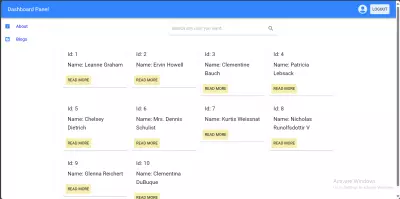 Reactjs-User-Dashboard-Panel