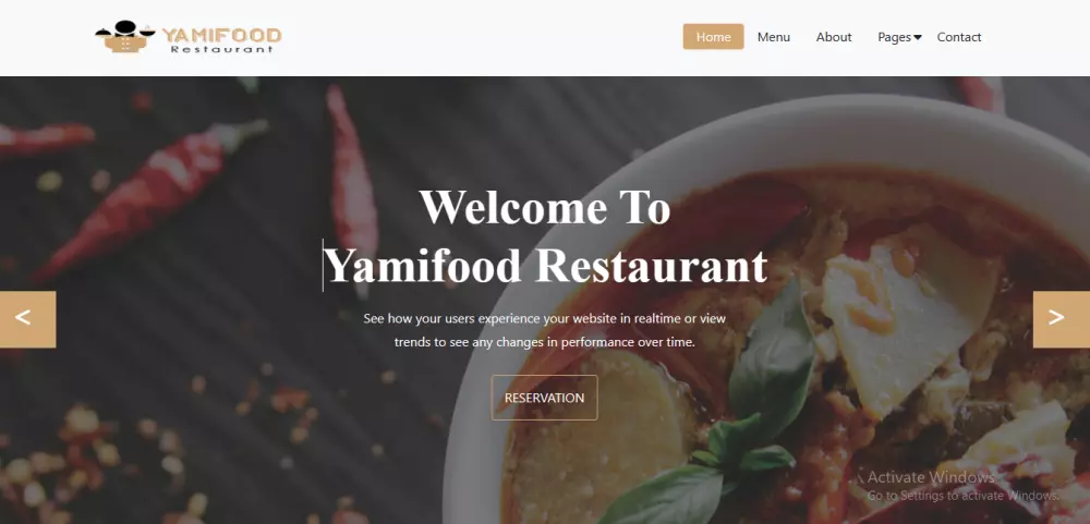 تصميم موق الكتروني مكون من صفحة واحدة  باستخدام html ,css, javascript , bootstrap  بسعر 10 دولار