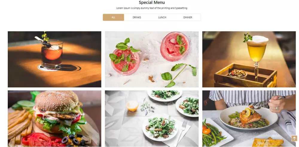 تصميم موق الكتروني مكون من صفحة واحدة  باستخدام html ,css, javascript , bootstrap  بسعر 10 دولار