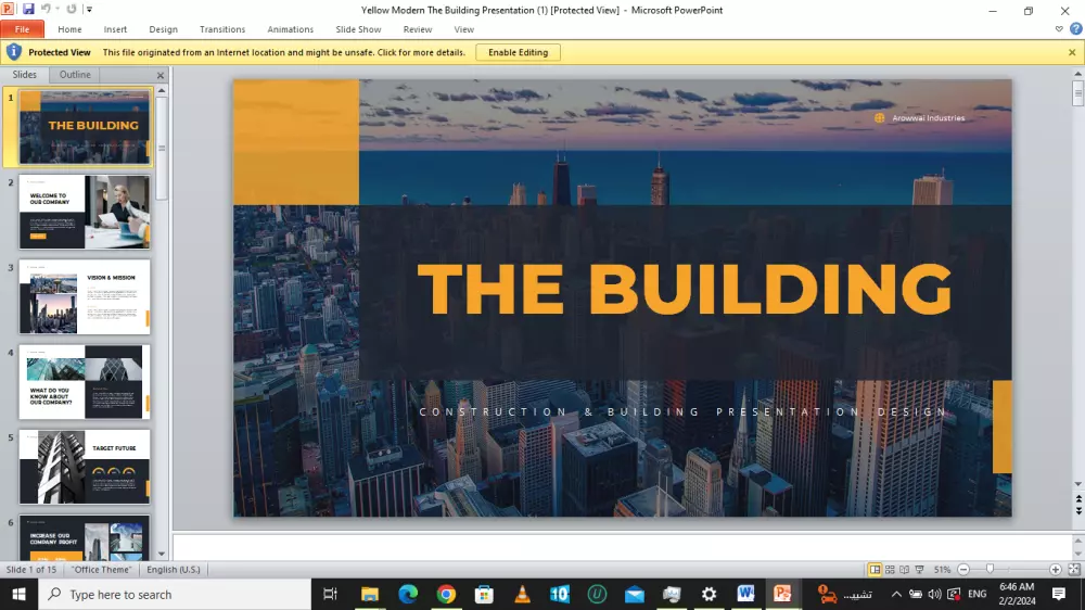 تصميم عروض بوربوينت احترافية لتقديم مميز وجذاب