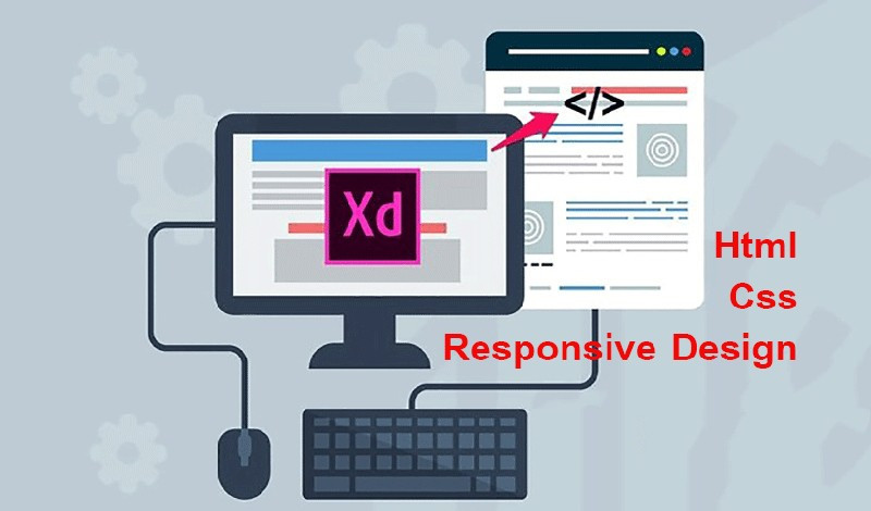 تحويل تصاميم مواقع من xd,psd الى code