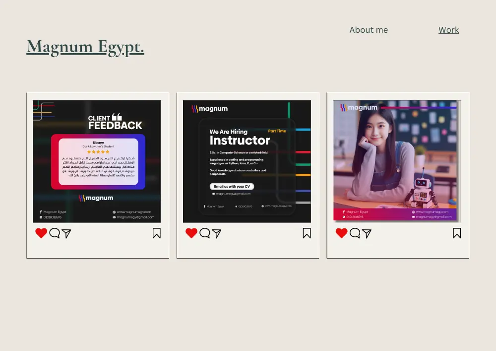 تصاميم منشورات واعلانات سوشيال ميديا