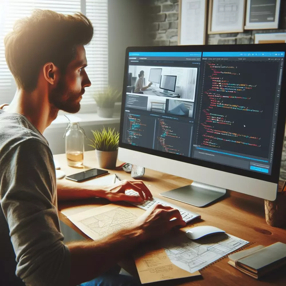 تحويل التصميم الإبداعي إلى صفحة ويب احترافية ومتجاوبة