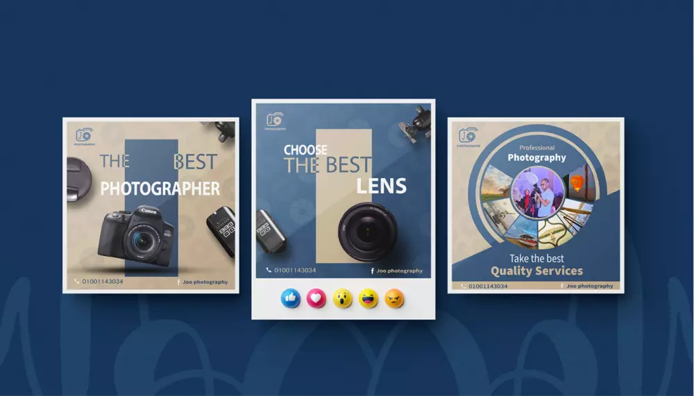 عمل تصميمات سوشيال ميديا