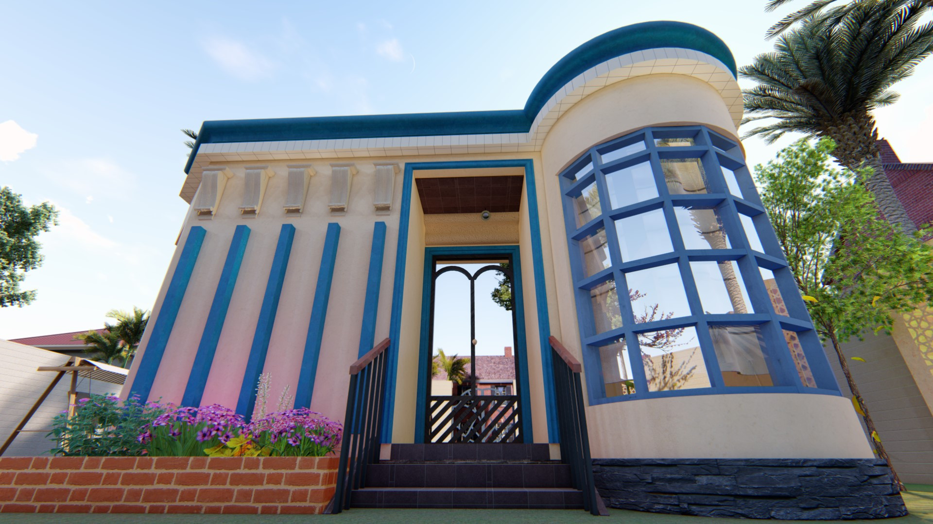 سوف اقوم بتصميم معماري للمنازل و الاظهار ثلاثي الابعاد مقابل 50 دولار فقط