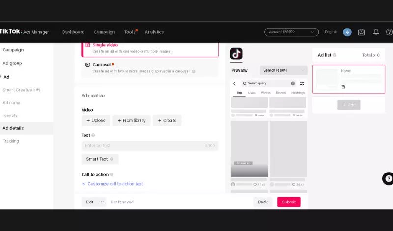 إنشاء وإدارة حملة اعلانية على تيك توك | TikTok Ads