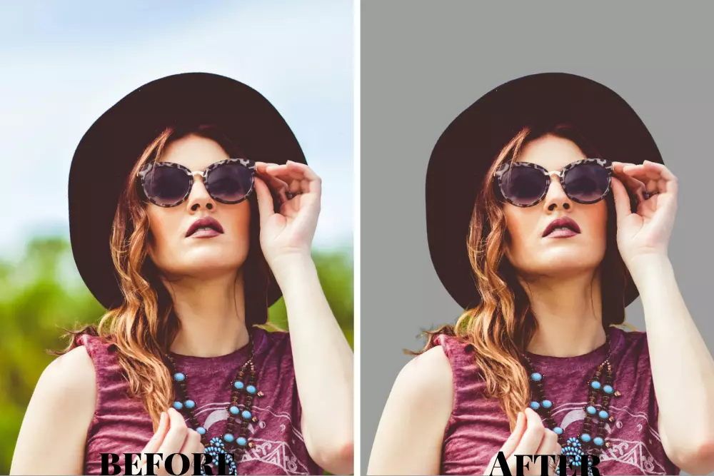 تفريغ خلفية الصور بأحترافية مهما كانت الخلفية