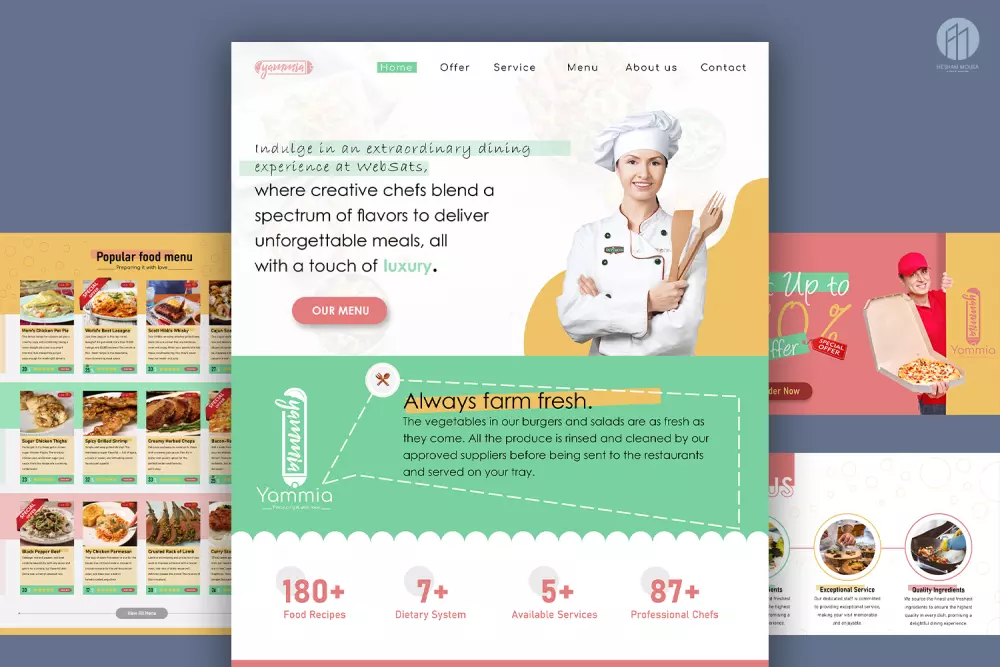 تصميم واجهة مستخدم مميزة لتطبيقك أو لموقعك الألكتروني