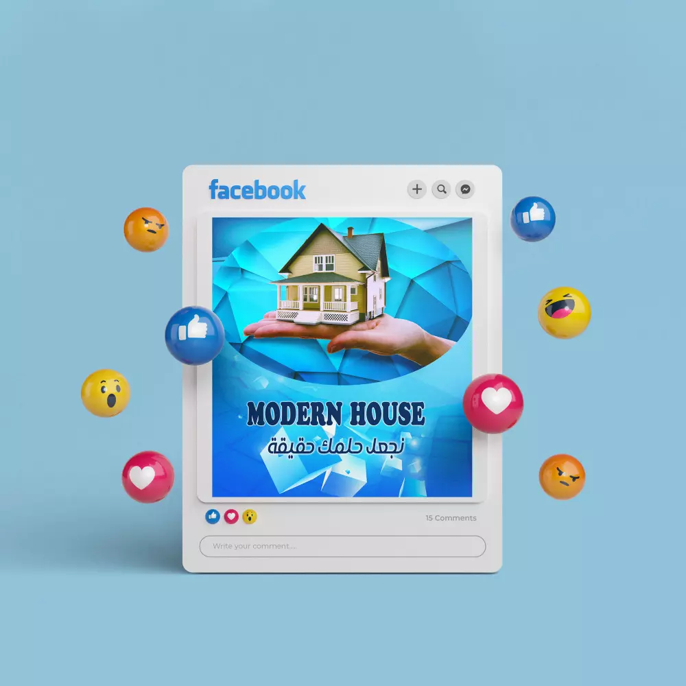 أقدم لك خدمة تصميمات اعلانات ومنشورات  السوشيال ميديا