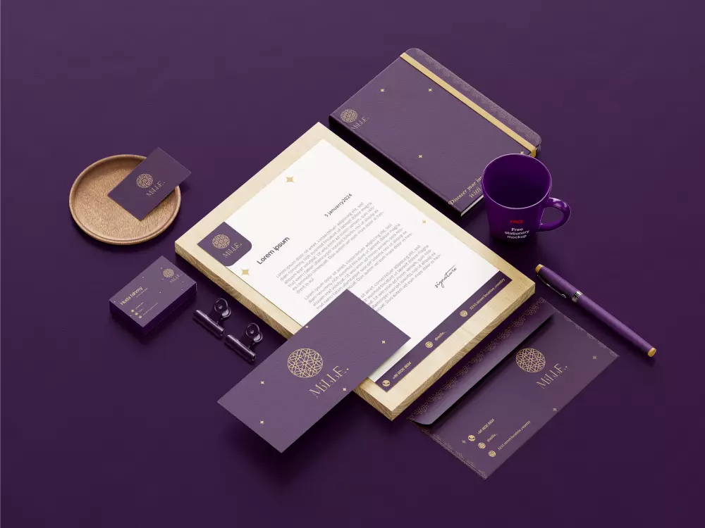 تصميم احد عناصر الهوية البصرية