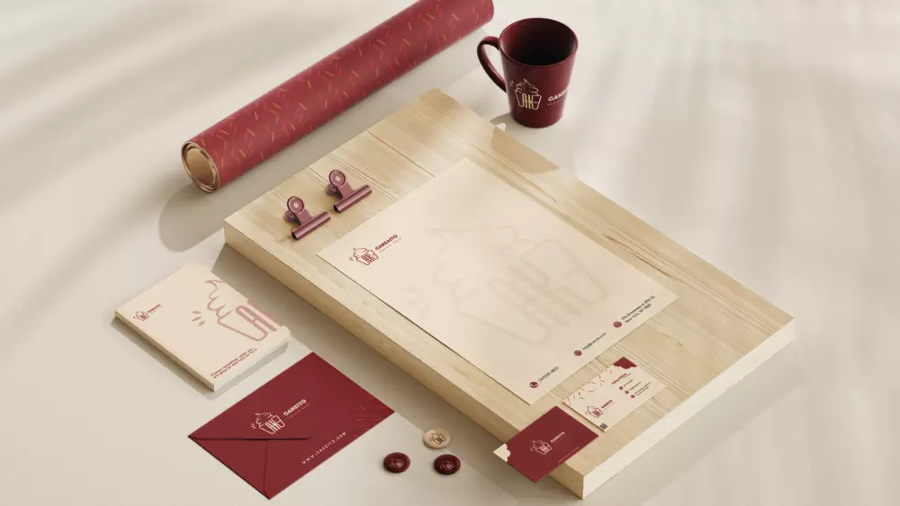 تصميم احد عناصر الهوية البصرية