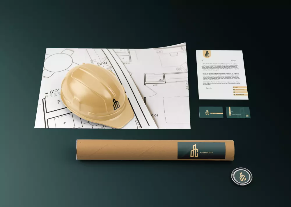 تصميم احد عناصر الهوية البصرية