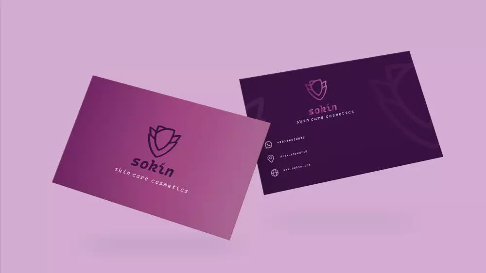 تصميم بيزنس كارد ( بطاقة اعمال )