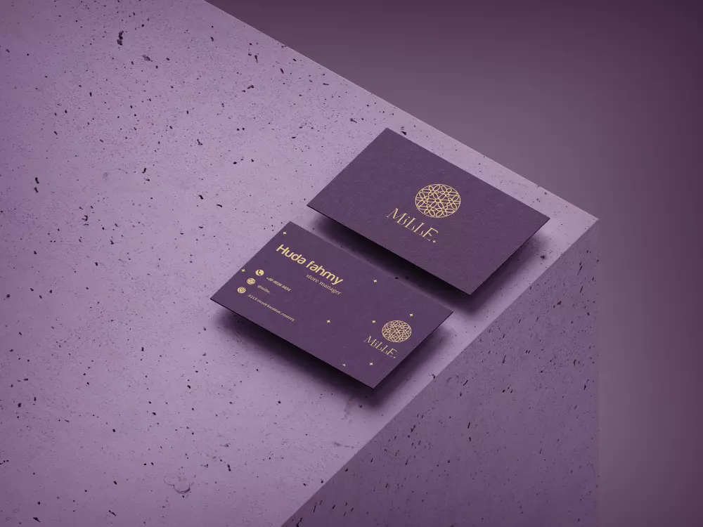 تصميم بيزنس كارد ( بطاقة اعمال )