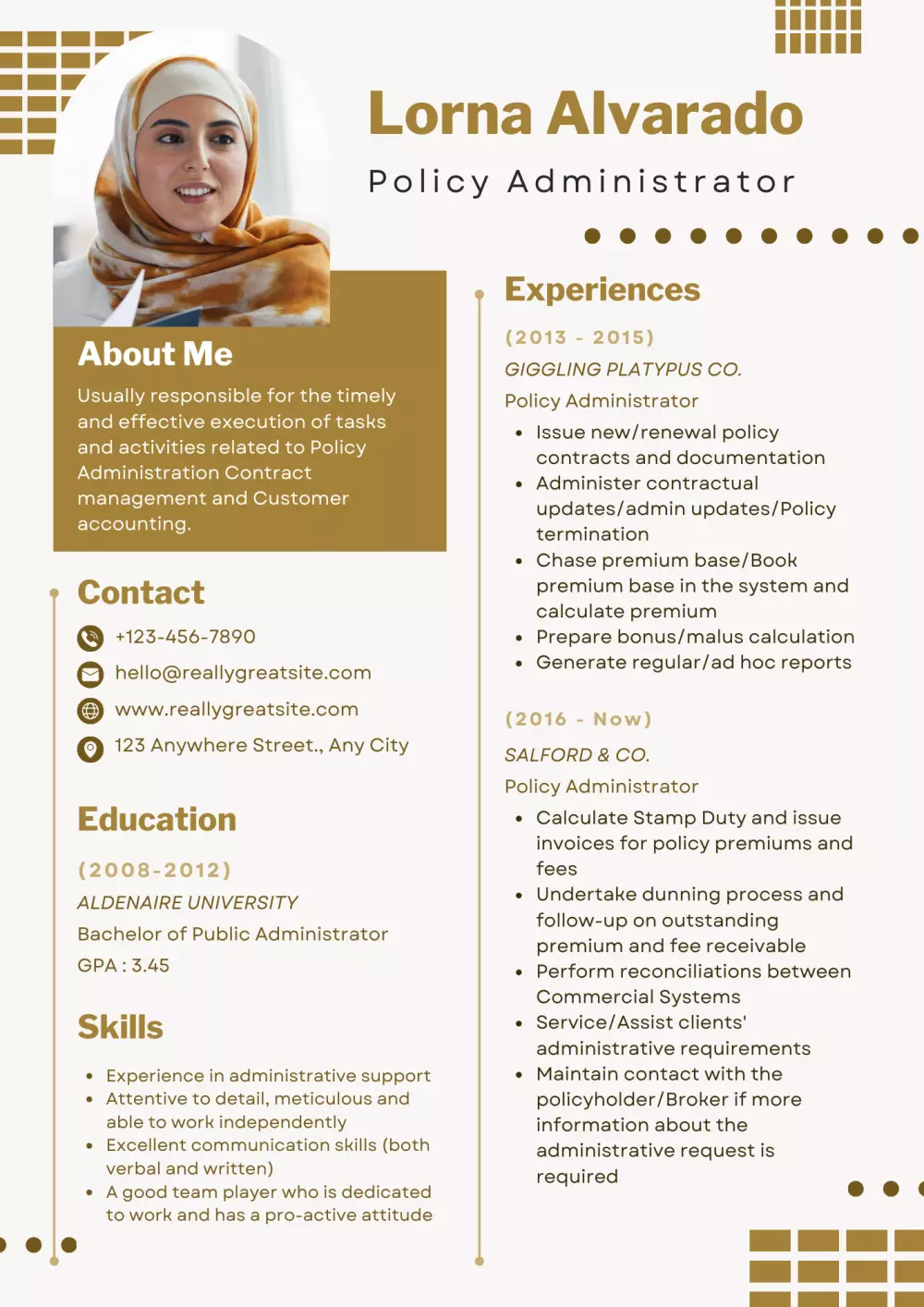 تصميم سيرة ذاتية cv