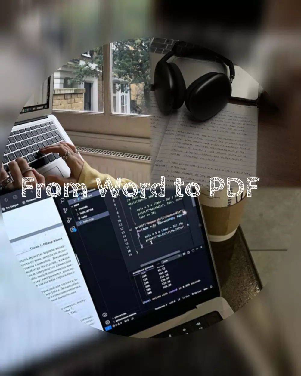 تحويل ملف Word لـPDF