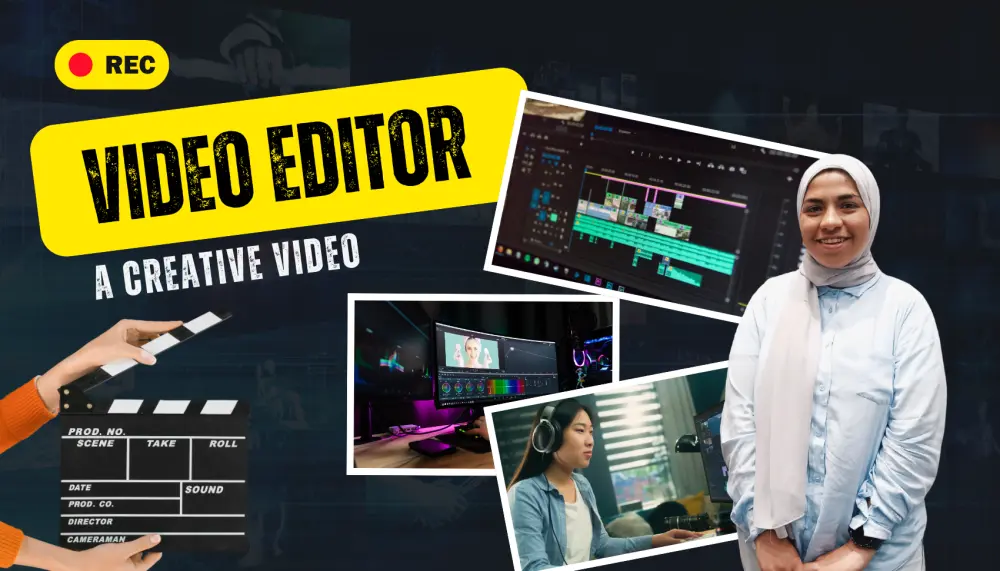 مونتاج احترافي لفيديوهاتك (يوتيوب – إعلانات – سوشيال ميديا) بجودة عالية