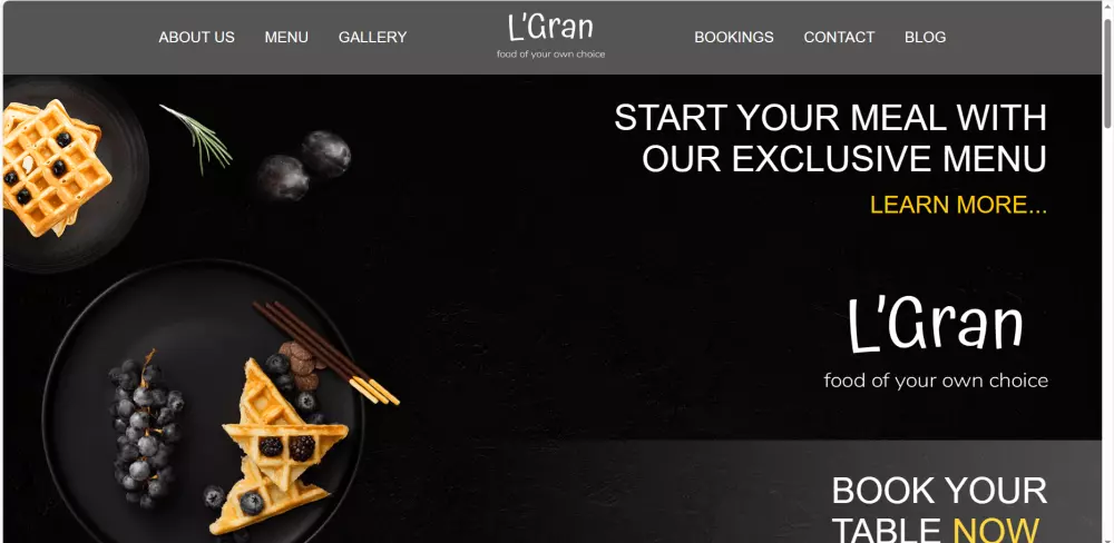 تصميم صفحة هبوط Landing page