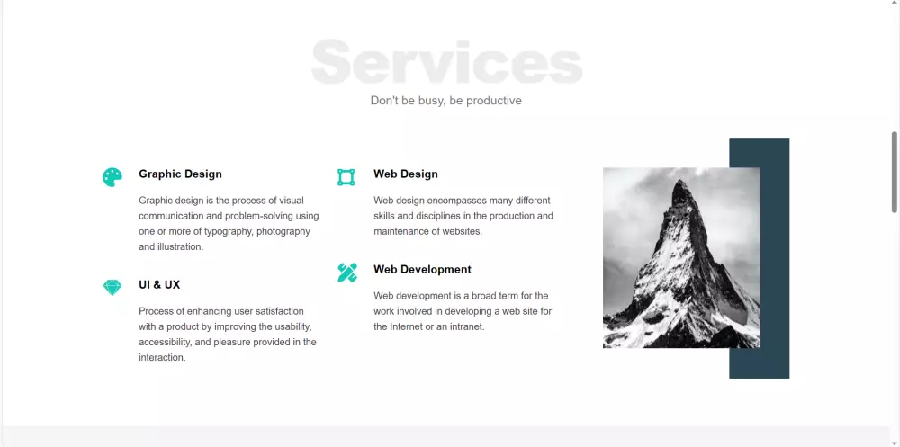 تصميم صفحة هبوط Landing page