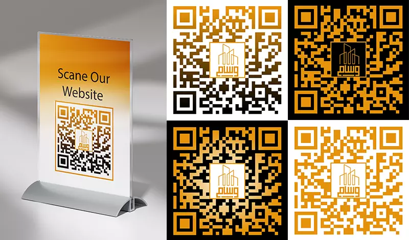 انشاء تصاميم QR code بشكل مميز مع اللوجو الخاص بك