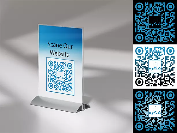 انشاء تصاميم QR code بشكل مميز مع اللوجو الخاص بك