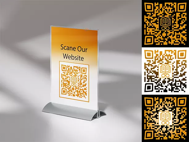 انشاء تصاميم QR code بشكل مميز مع اللوجو الخاص بك