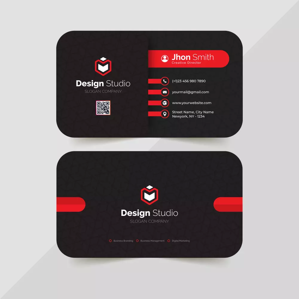 تصميم بطاقة أعمال - بزنس كارد - Business card