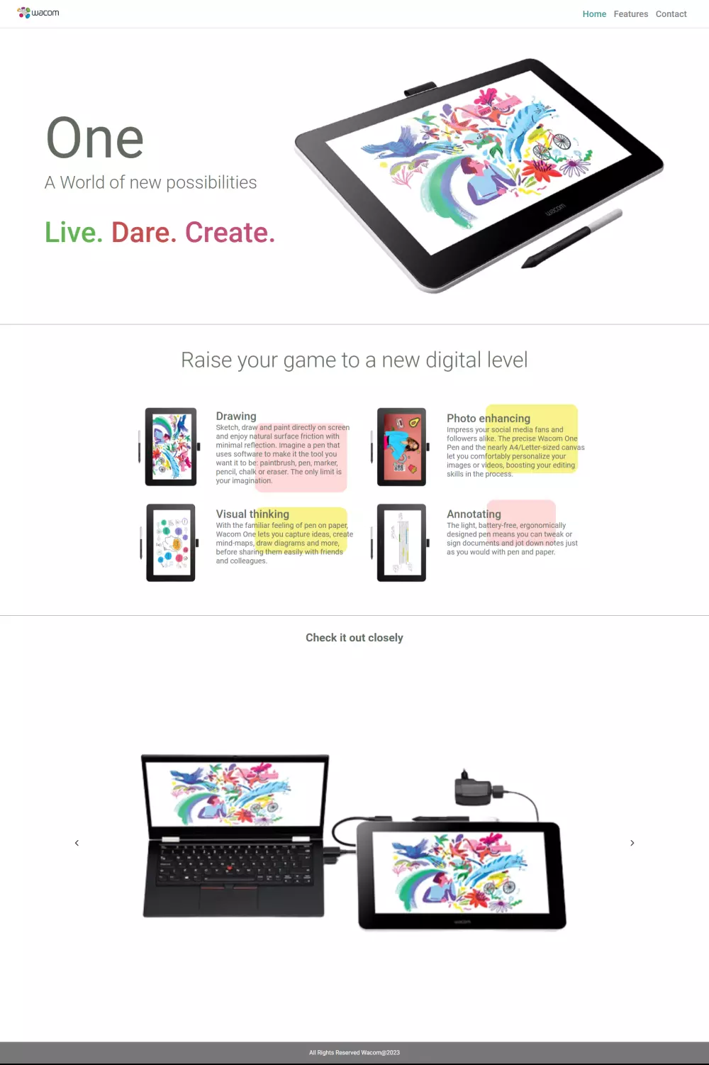 تصميم وبرمجة صفحة هبوط  Landing page