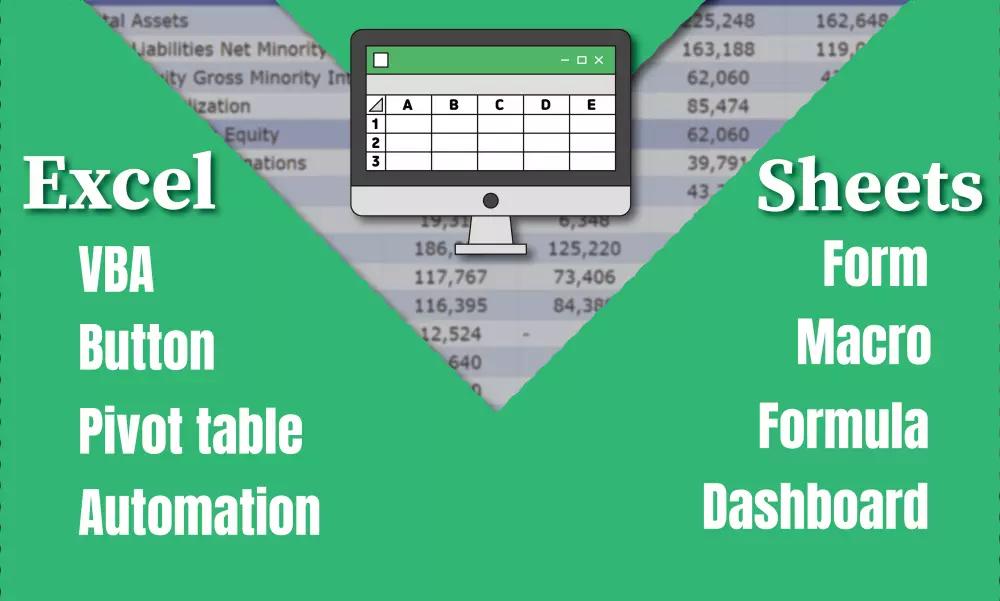 ادخال بيانات في الاكسل