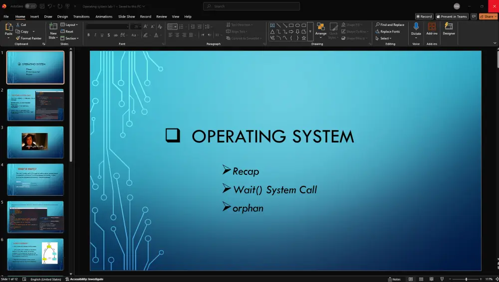شرح مادة Operating Systems بطريقة مبسطة لطلاب Computer Science