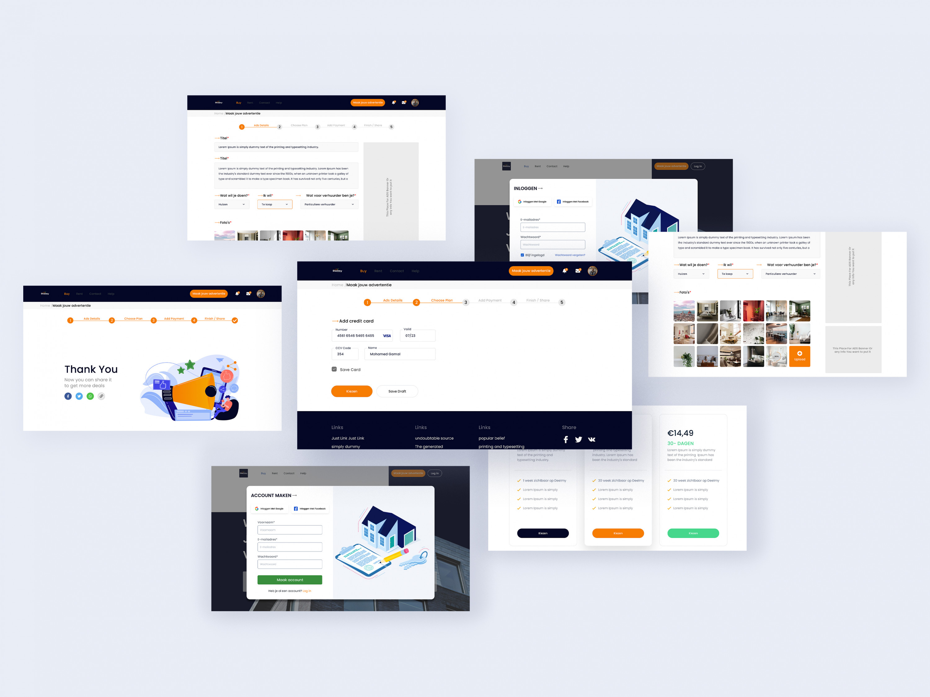 تصميم واجهة وتجربة المستخدم للويب و الموبيل UXUI Design