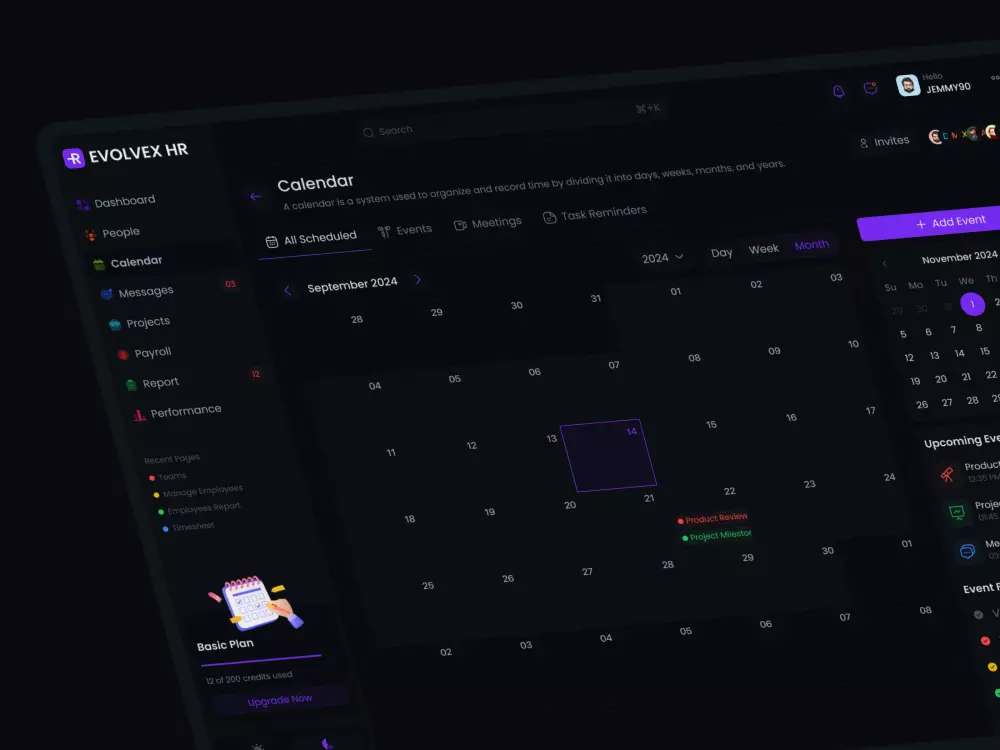 تصميم تجربة وواجهة مستخدم احترافية للوحات التحكم | UX/UI Design Dashboard