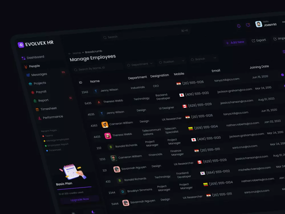 تصميم تجربة وواجهة مستخدم احترافية للوحات التحكم | UX/UI Design Dashboard