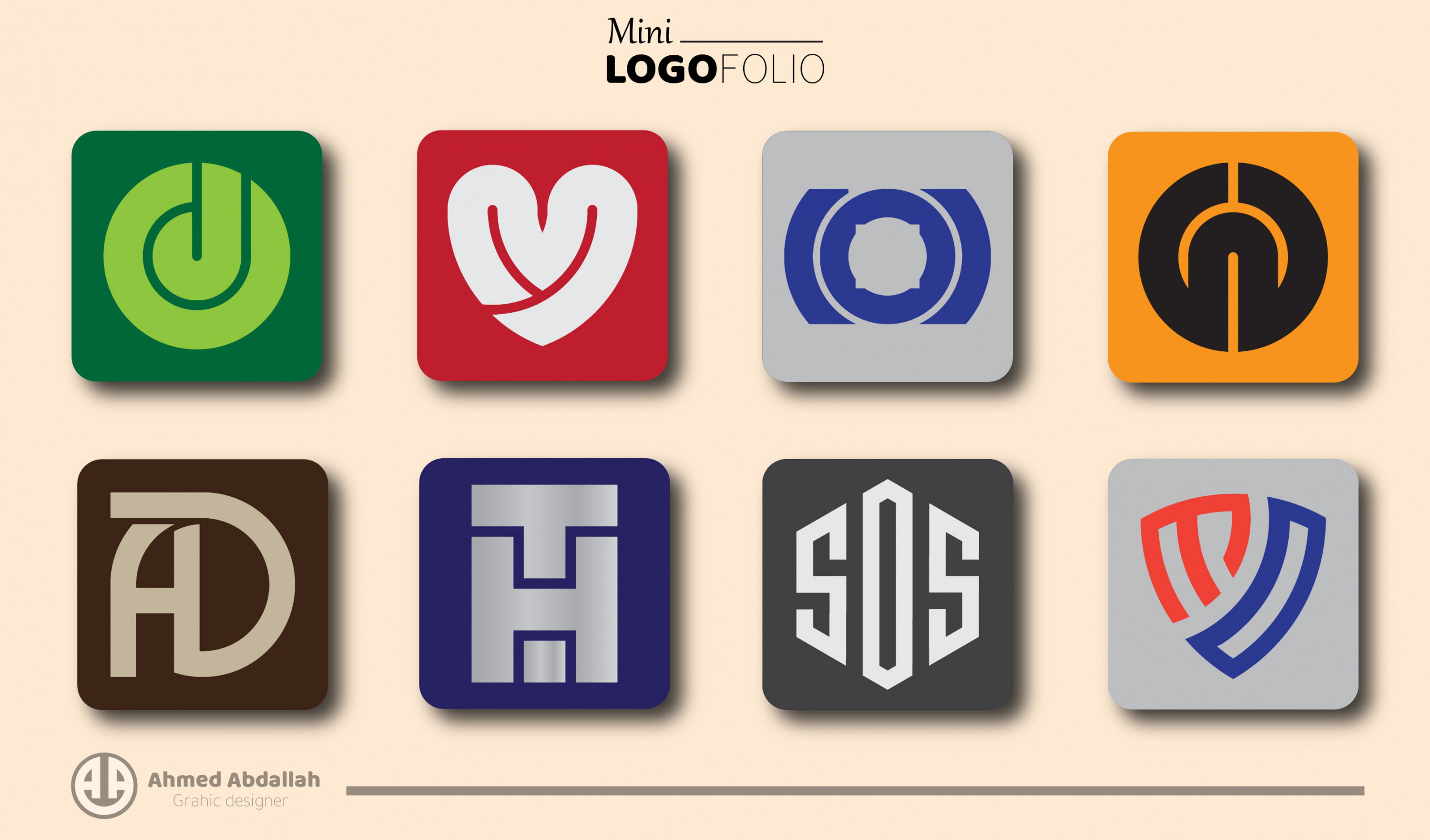 تصميم شعار حرفي إحترافي